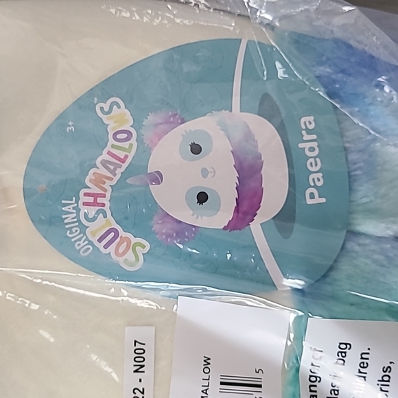 6️⃣4️⃣"Paedra" the pandacorn NWT 16" Squishmallows STILL SEALED IN PLAST… - Picture 3 of 7